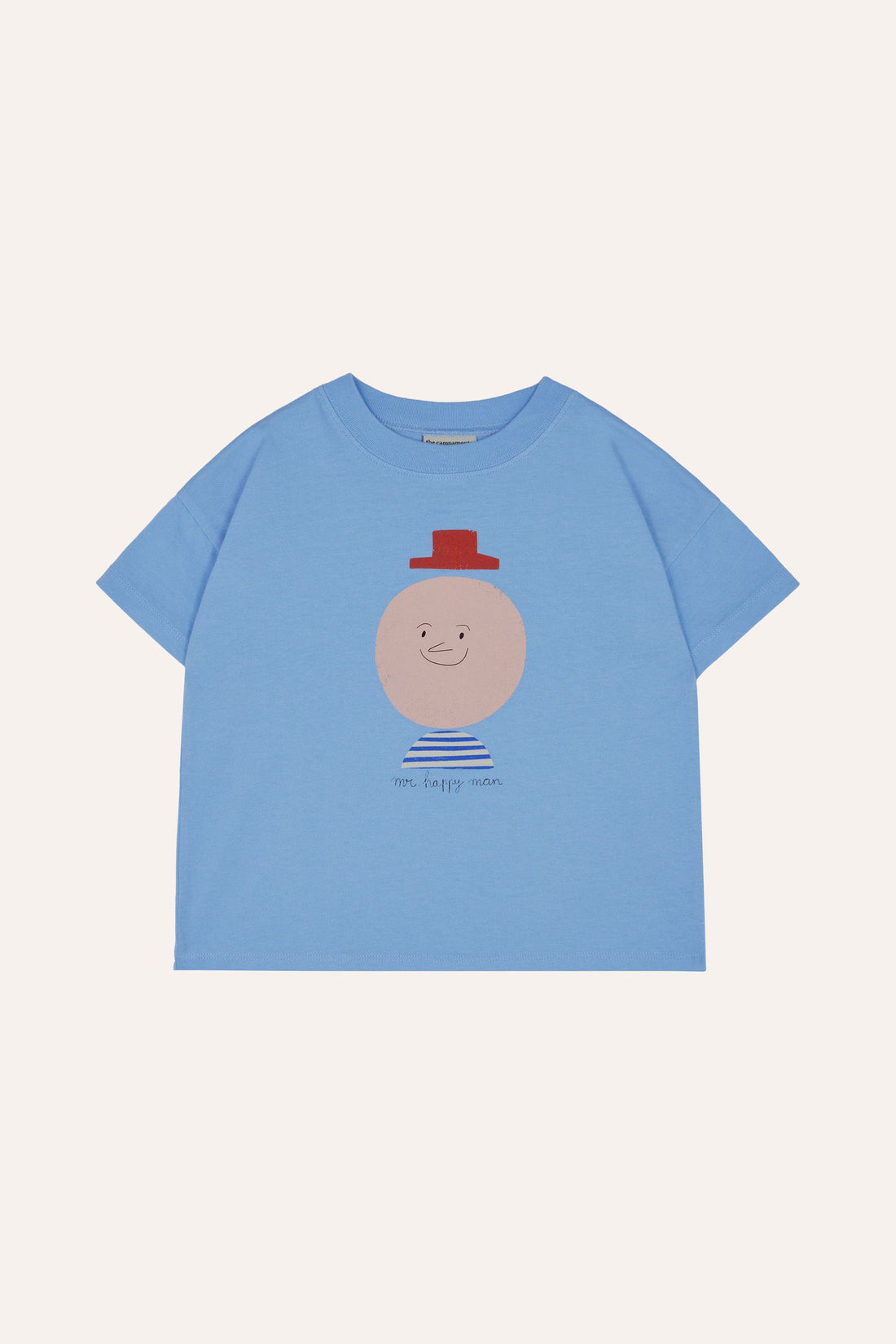 The Campamento Mr. Happy Man Blue Kids T-Shirt - Light Blue