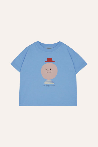 The Campamento Mr. Happy Man Blue Kids T-Shirt - Light Blue