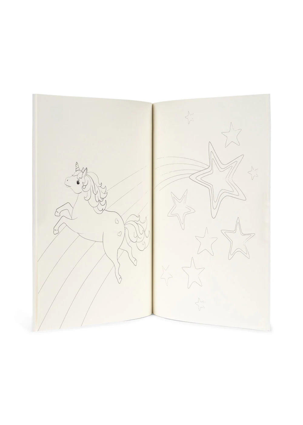 Konges Sløjd Coloring Book And Crayons - Unicorn