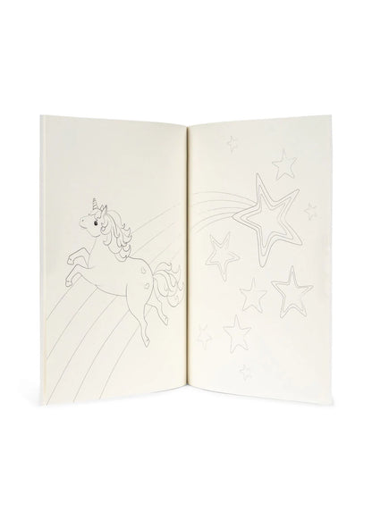 Konges Sløjd Coloring Book And Crayons - Unicorn