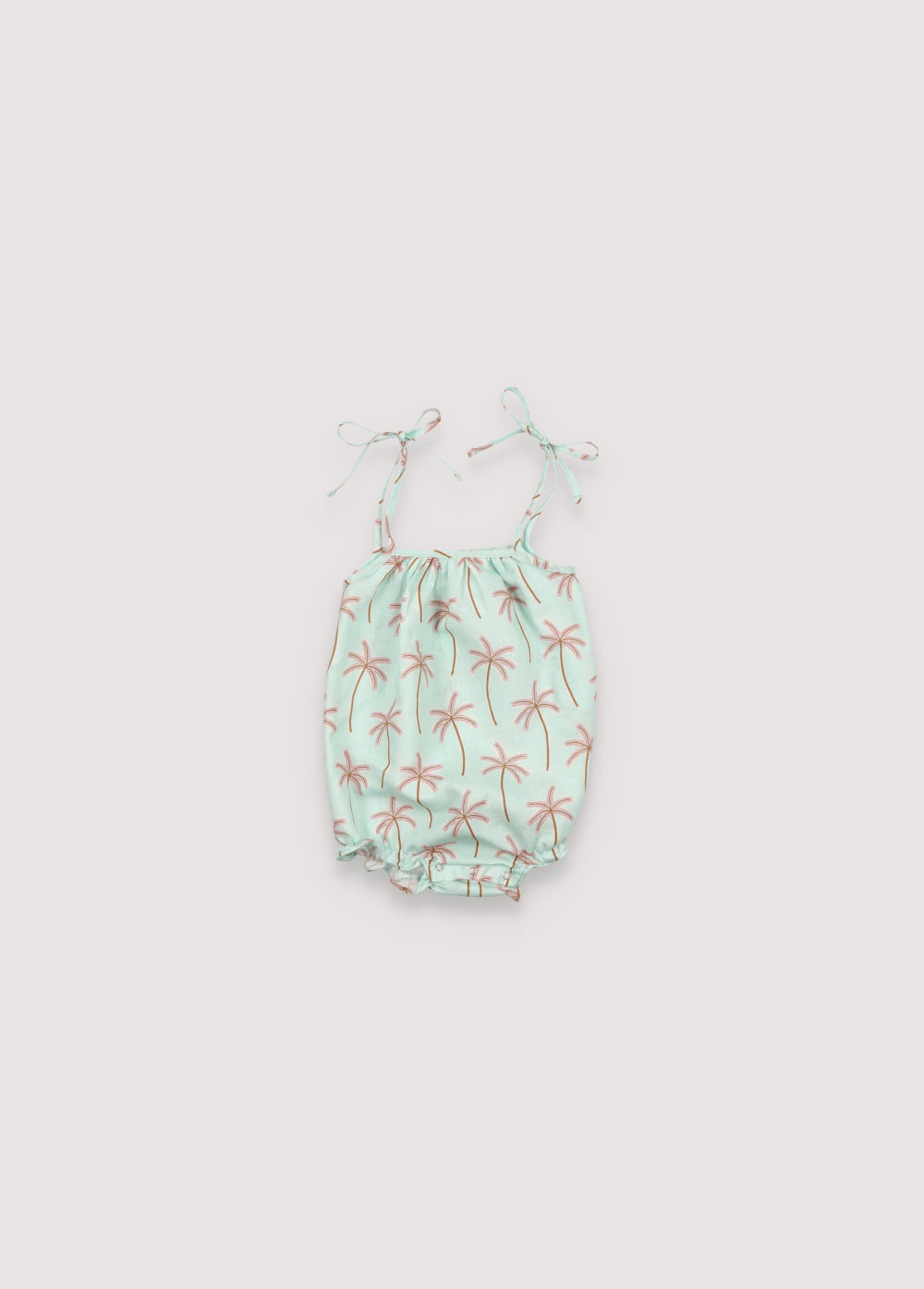 The New Society Palm Springs Baby Romper - Palm Spring Print