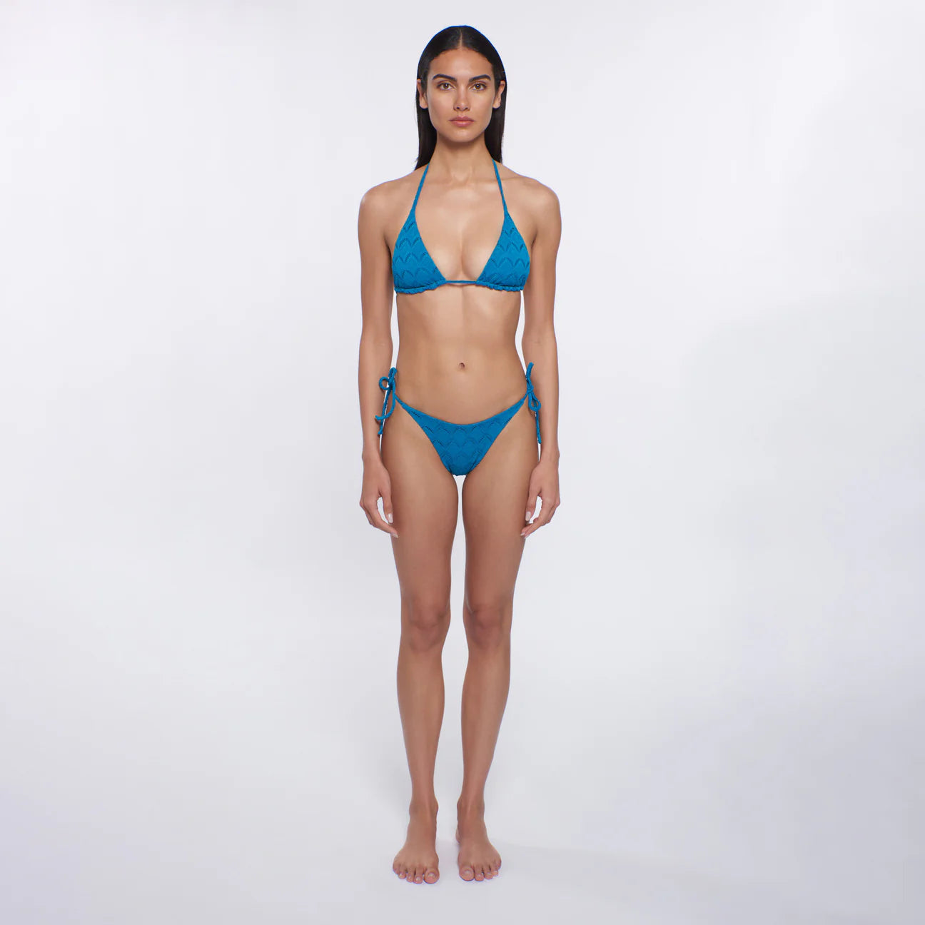 Peixoto Women Tonie Full Bikini Bottom - Teal Athena