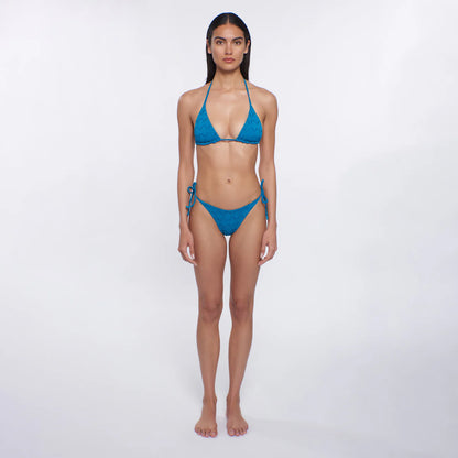 Peixoto Women Tonie Full Bikini Bottom - Teal Athena