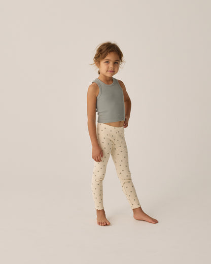 Rylee + Cru Play X Play Ribbed Legging Set - Polka Dot, Eucalyptus