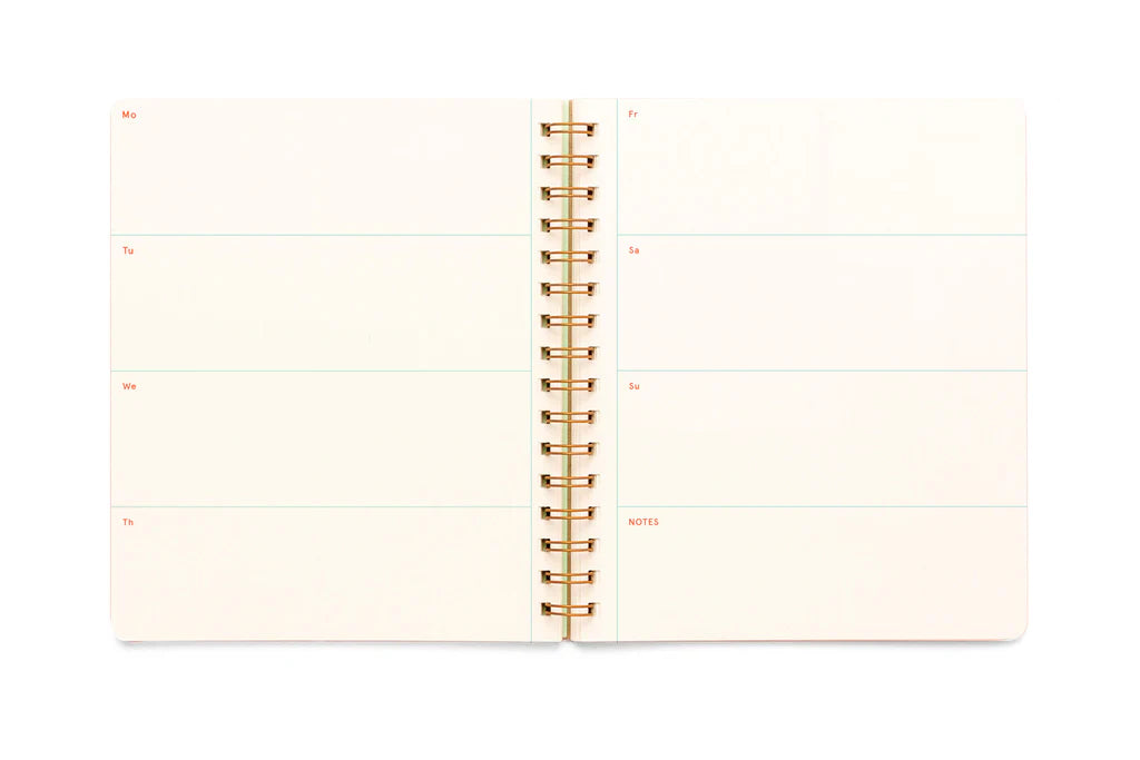 Shorthand Press Undated Planner - Tie Dye