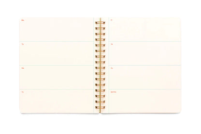 Shorthand Press Undated Planner - Tie Dye