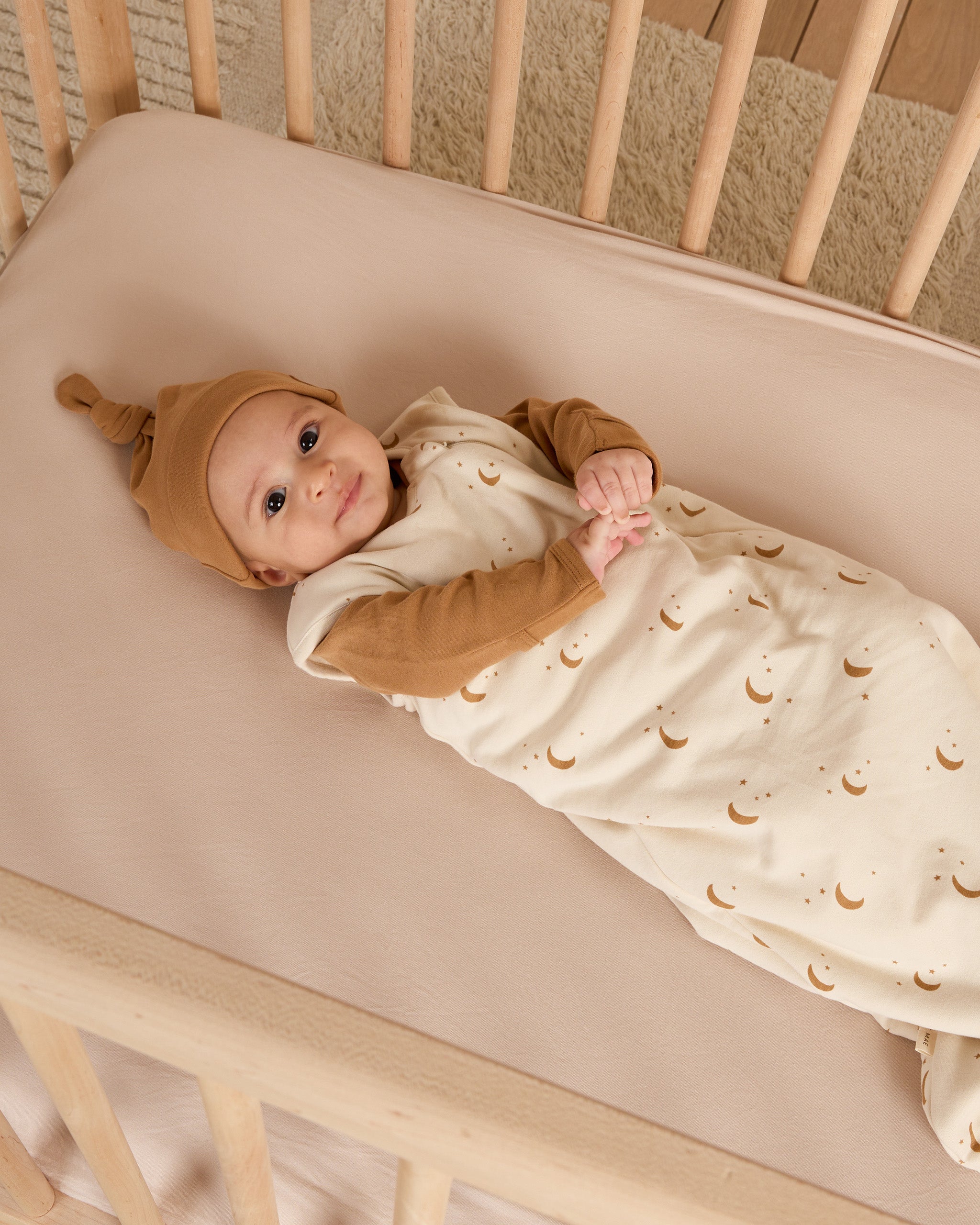 Quincy Mae Jersey Sleep Bag - Moons