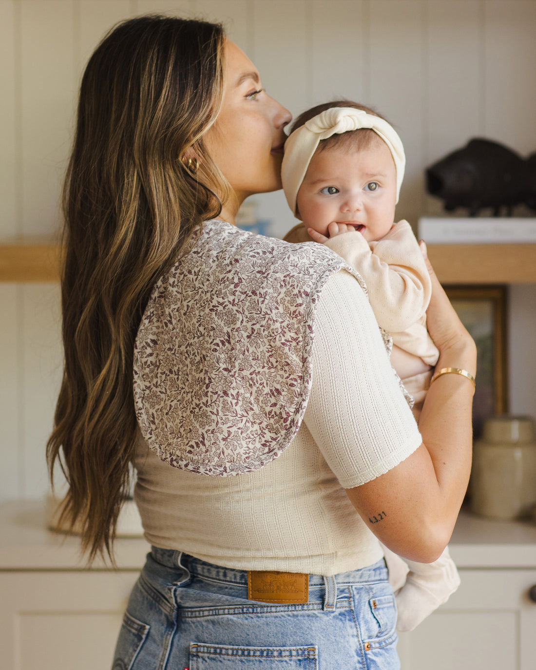 Quincy Mae Knotted Headband - Ivory