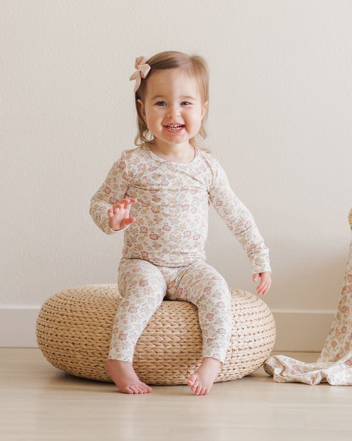 Quincy Mae Bamboo Pajama Set - Bloom