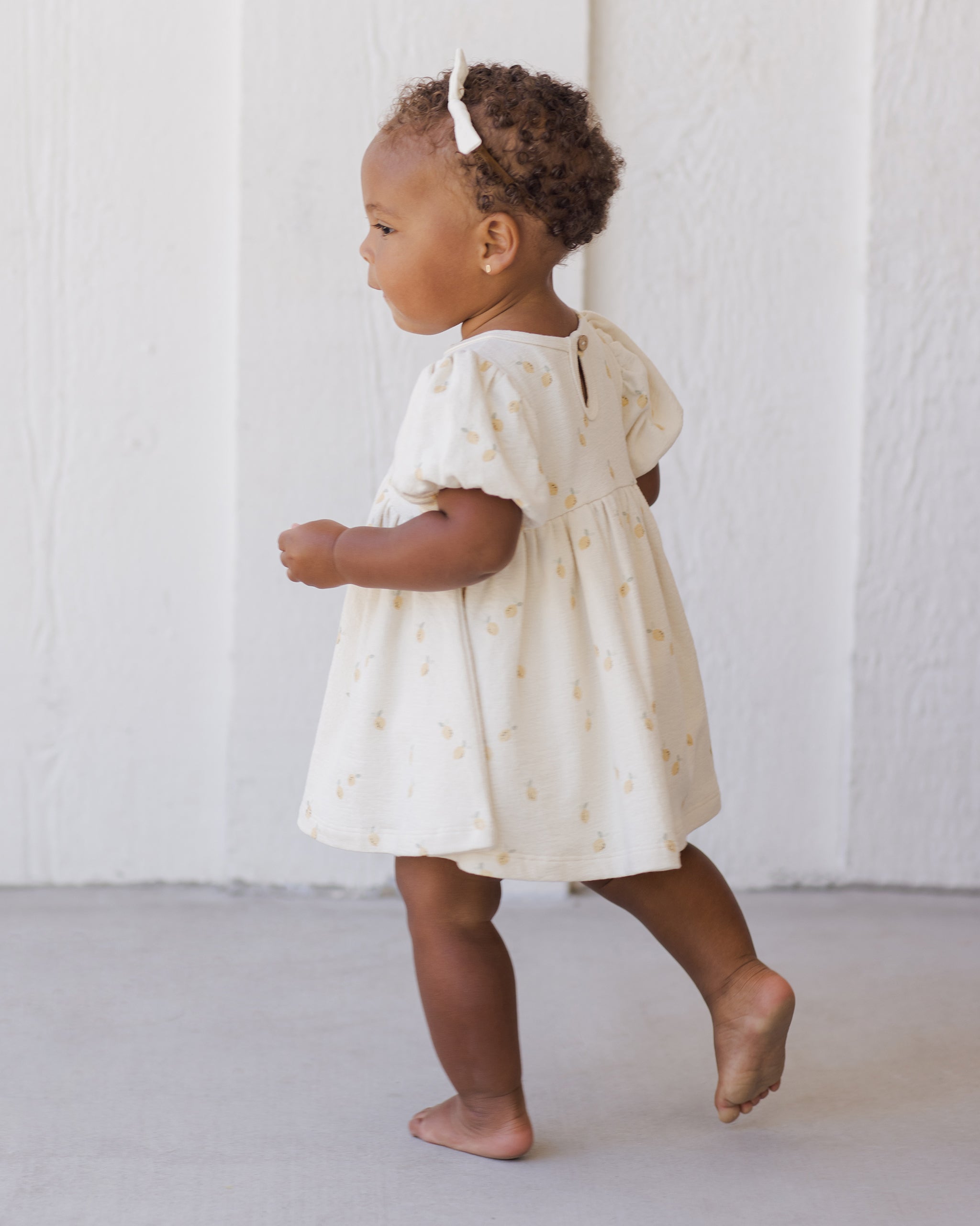 Quincy Mae Darla Dress - Lemons