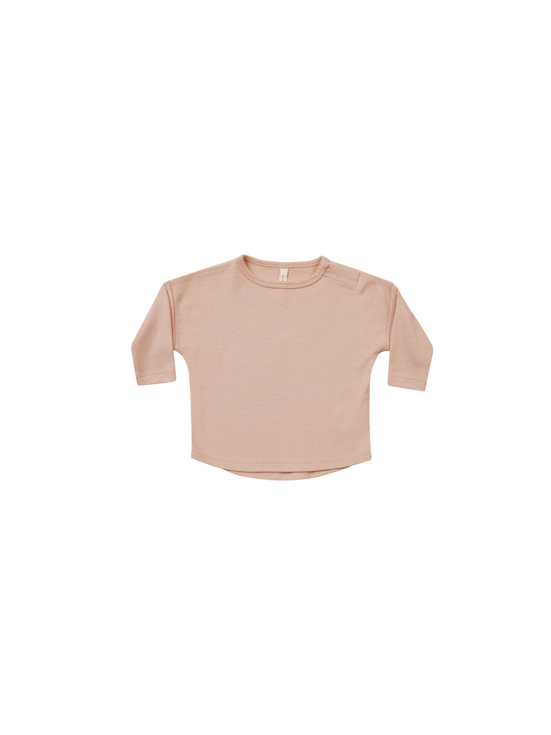 Quincy Mae Long Sleeve Tee - Blush