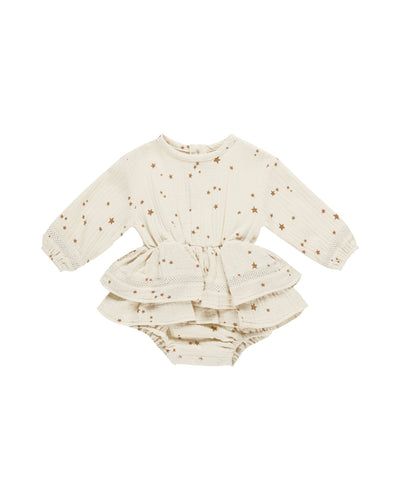 Quincy Mae Rosie Romper - Stars