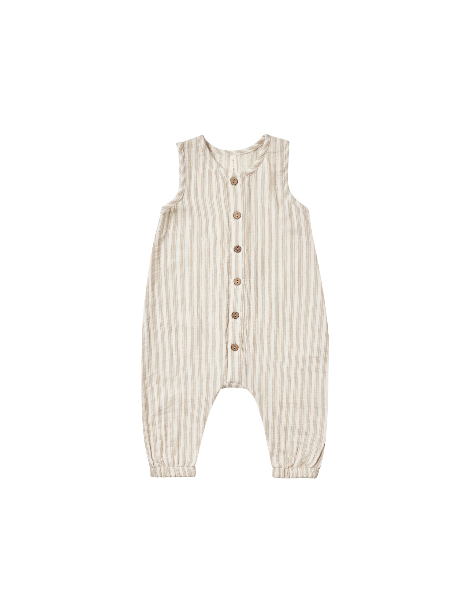 Quincy Mae Woven Jumpsuit - Vintage Stripe