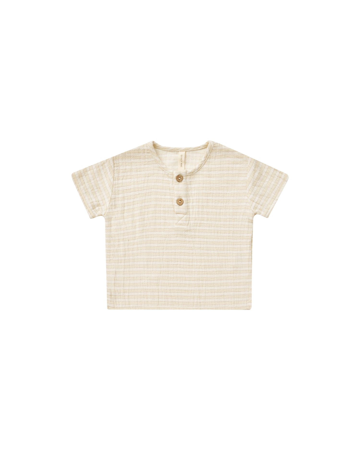 Quincy Mae Henry Top - Lemon Stripe