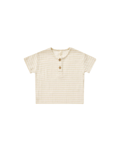 Quincy Mae Henry Top - Lemon Stripe