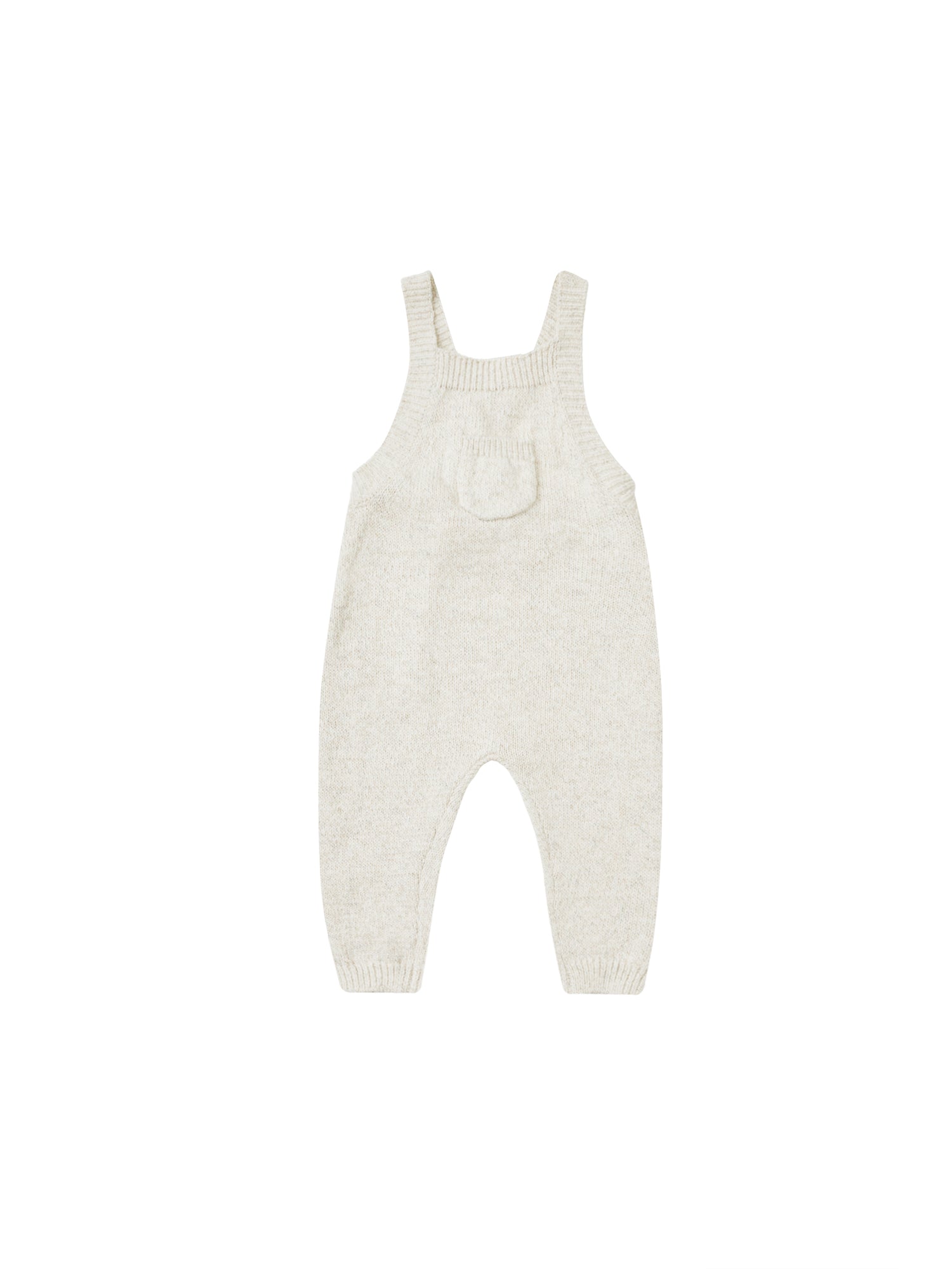 Quincy Mae Knit Overalls - Ivory