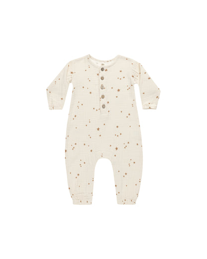 Quincy Mae Woven Jumpsuit - Stars