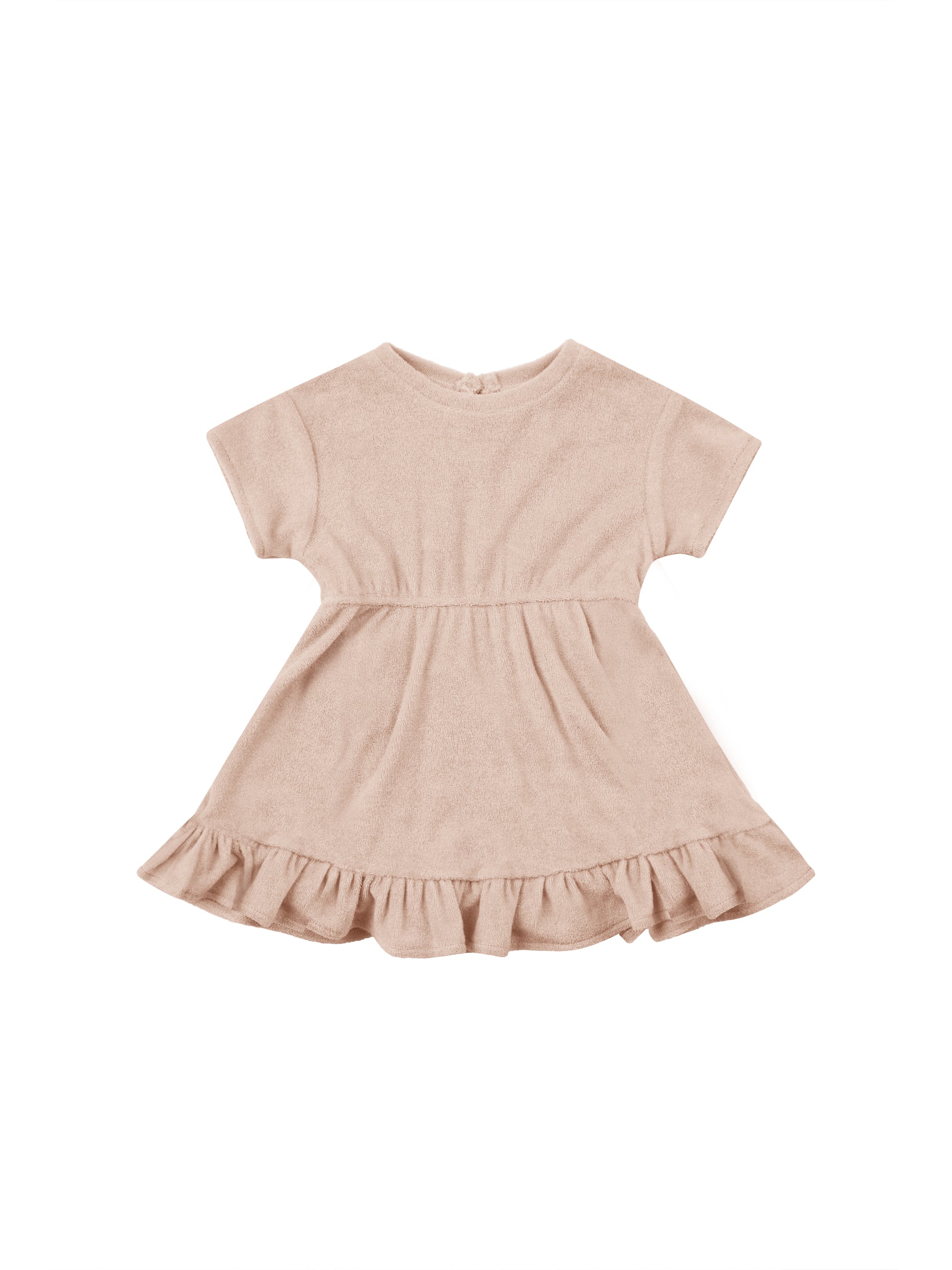 Quincy Mae Terry Dress - Blush