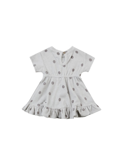 Quincy Mae Terry Dress - Polka Dot