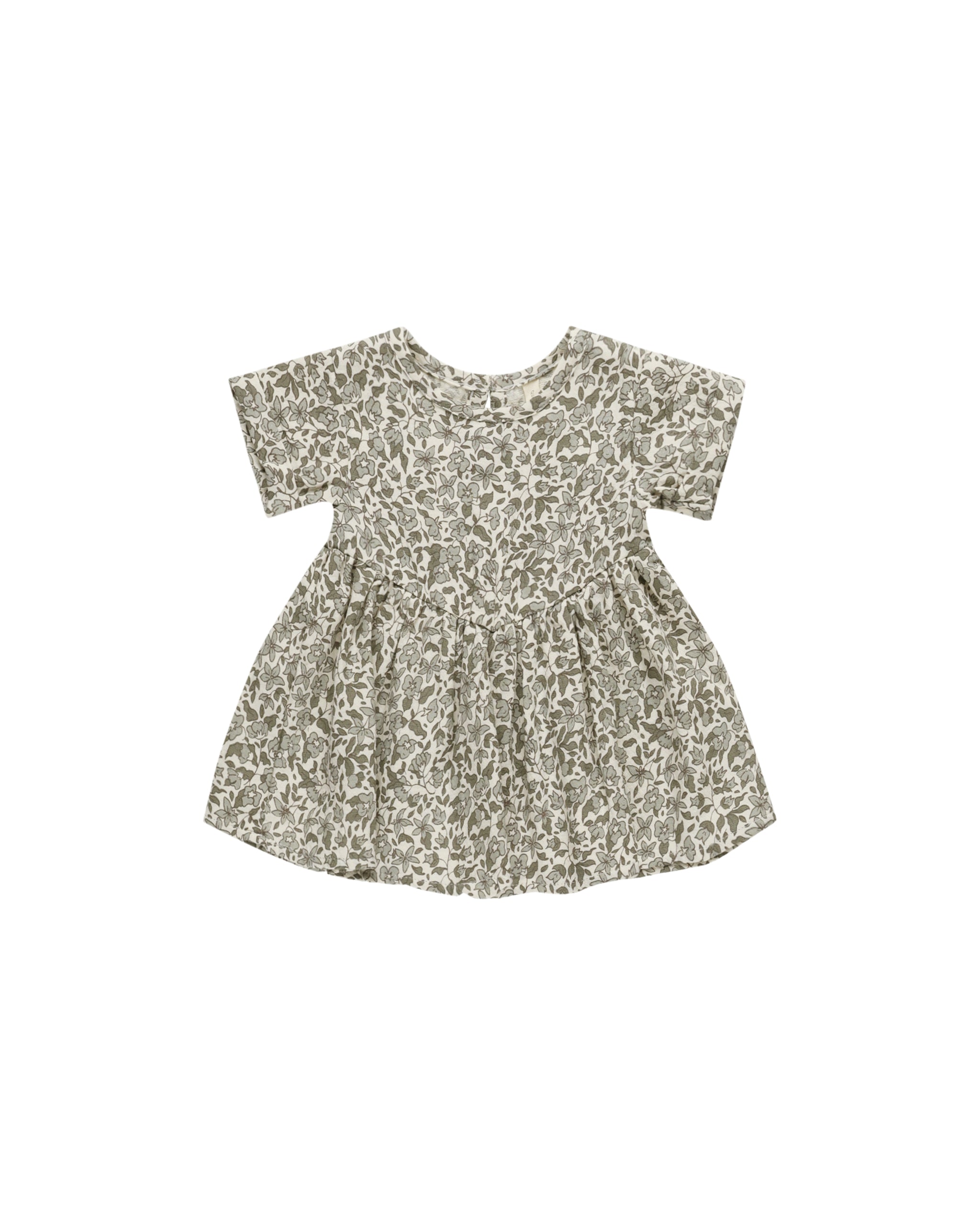 Quincy Mae Brielle Dress - Green Garden