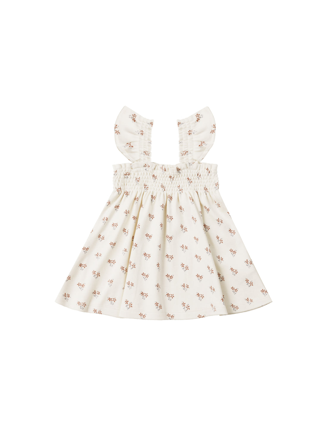 Quincy Mae Smocked Jersey Dress - Summer Flower