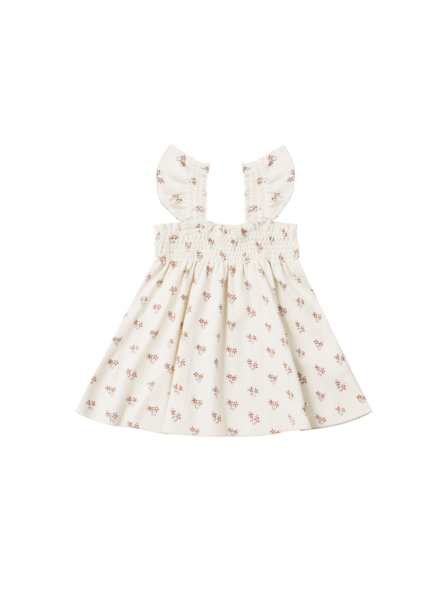 Quincy Mae Smocked Jersey Dress - Summer Flower