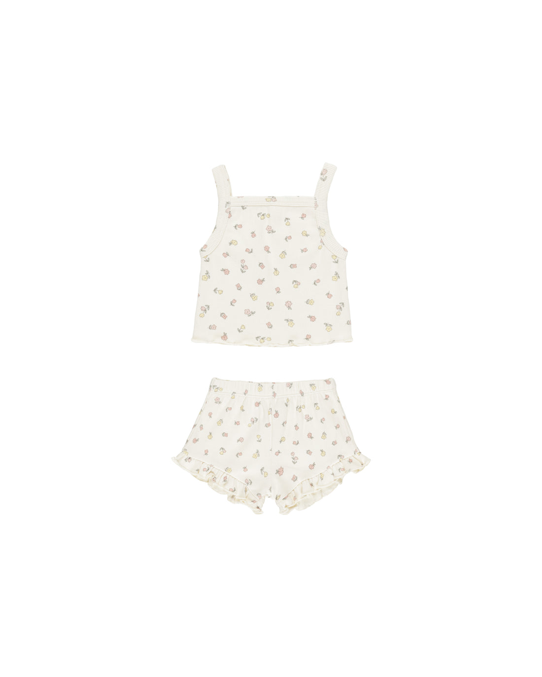 Quincy Mae Evie Tank + Shortie Set - Fleur