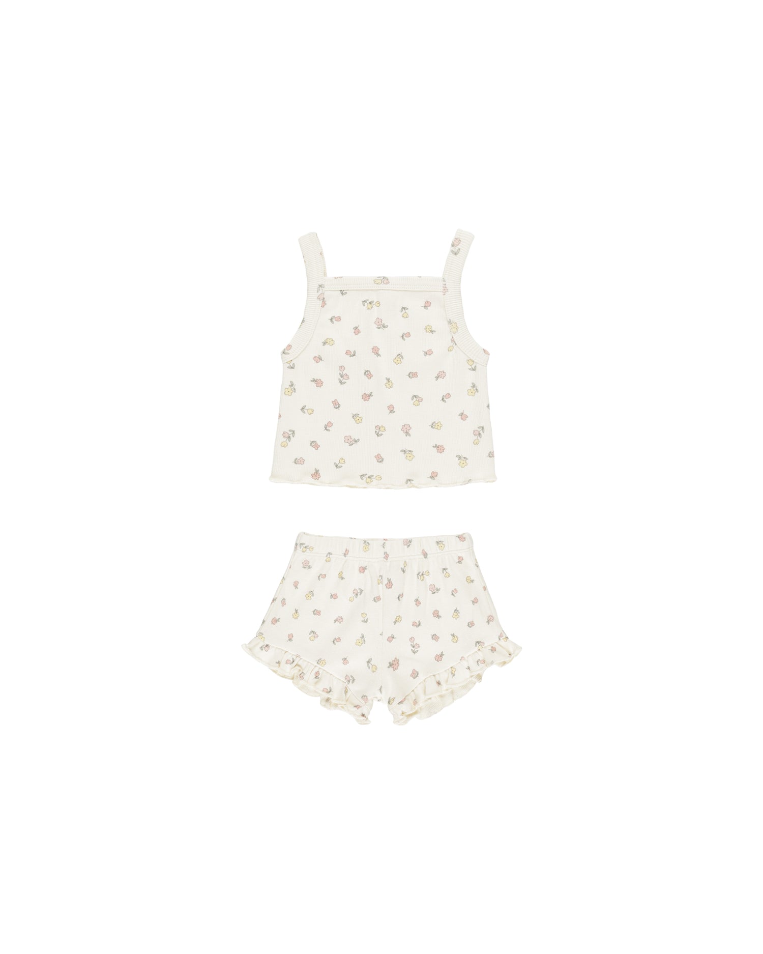 Quincy Mae Evie Tank + Shortie Set - Fleur