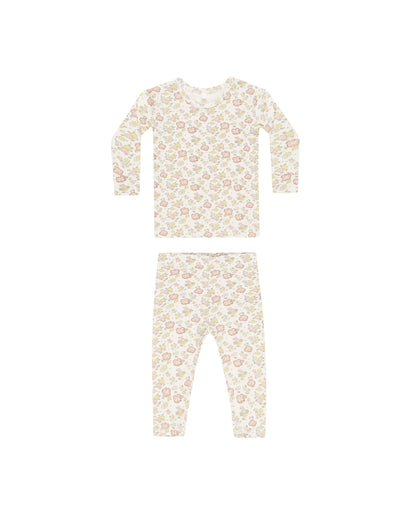 Quincy Mae Bamboo Pajama Set - Bloom