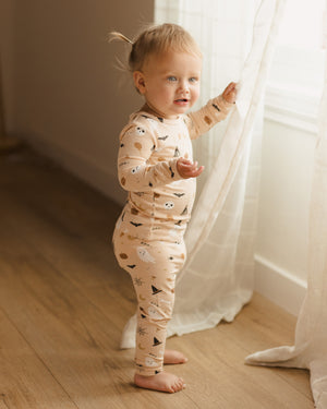 Quincy Mae Bamboo Pajama Set - Halloween