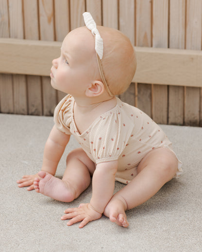 Quincy Mae Catalina One-Piece Swimsuit - Strawberries