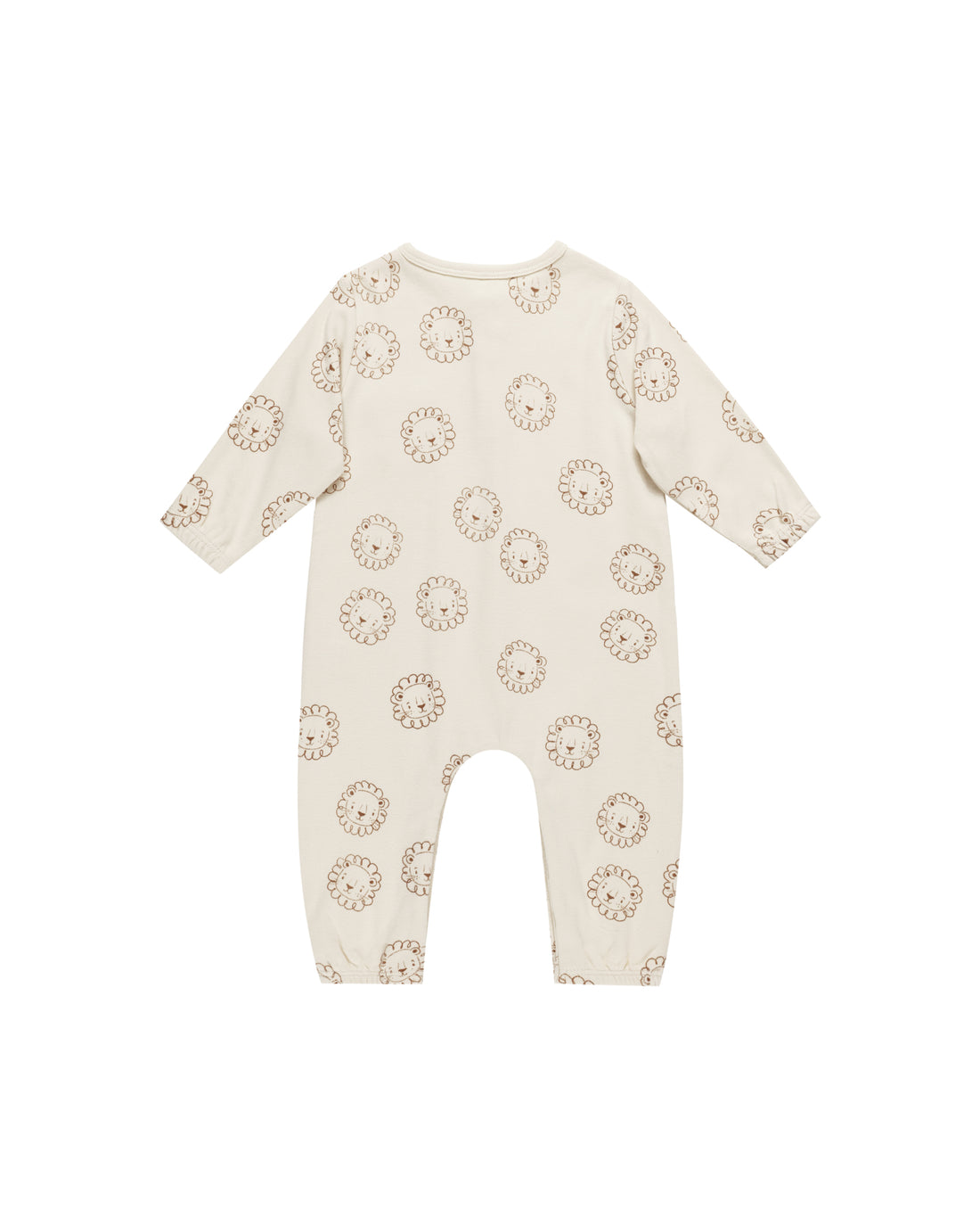 Quincy Mae Long Sleeve Pocket Jumpsuit - Lions