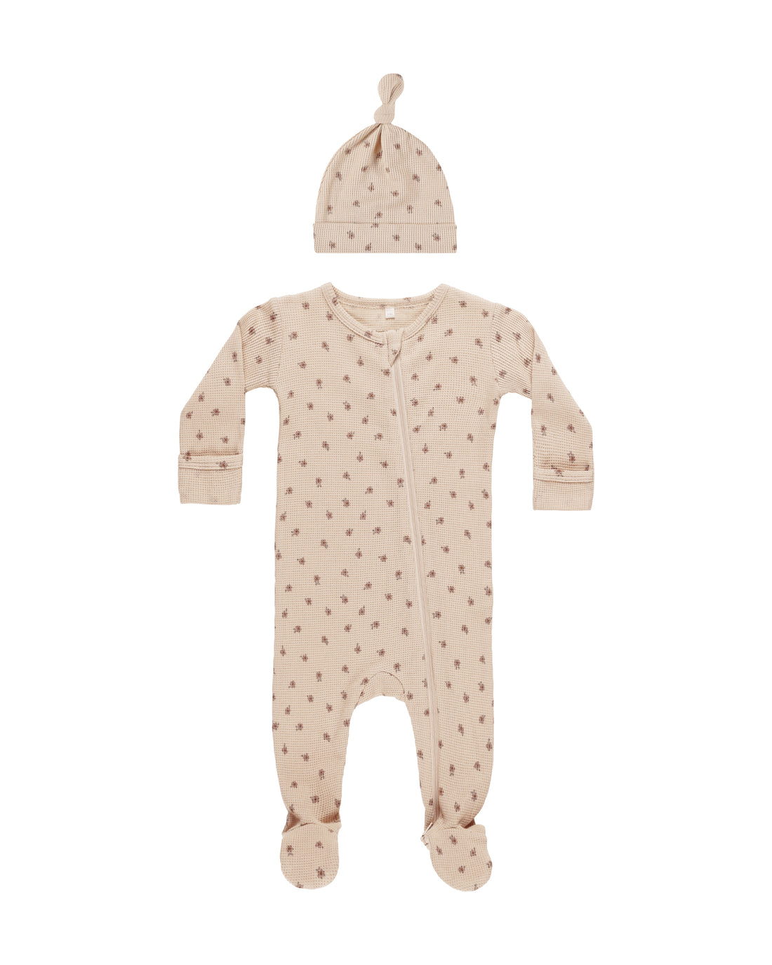 Quincy Mae Waffle Sleep Set - Blossom