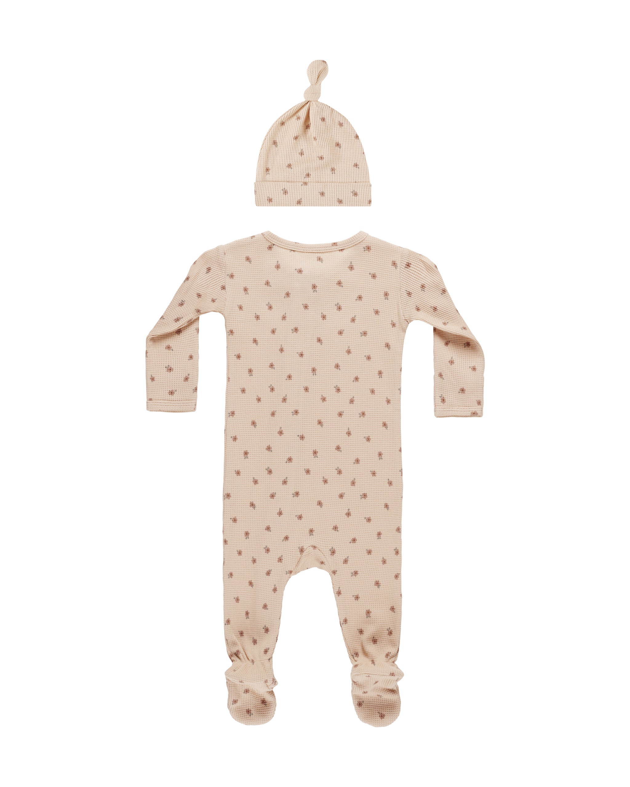 Quincy Mae Waffle Sleep Set - Blossom