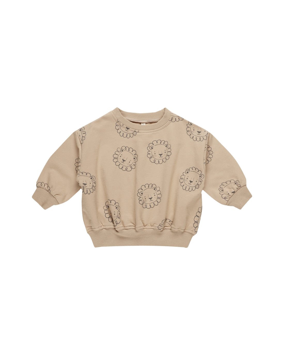 Quincy Mae Relaxed Fleece Sweatshirt - Lions