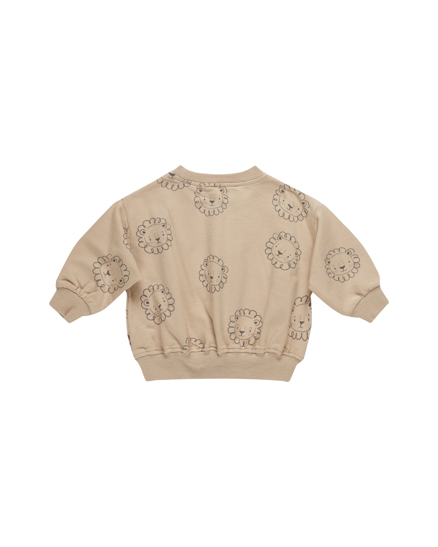 Quincy Mae Relaxed Fleece Sweatshirt - Lions