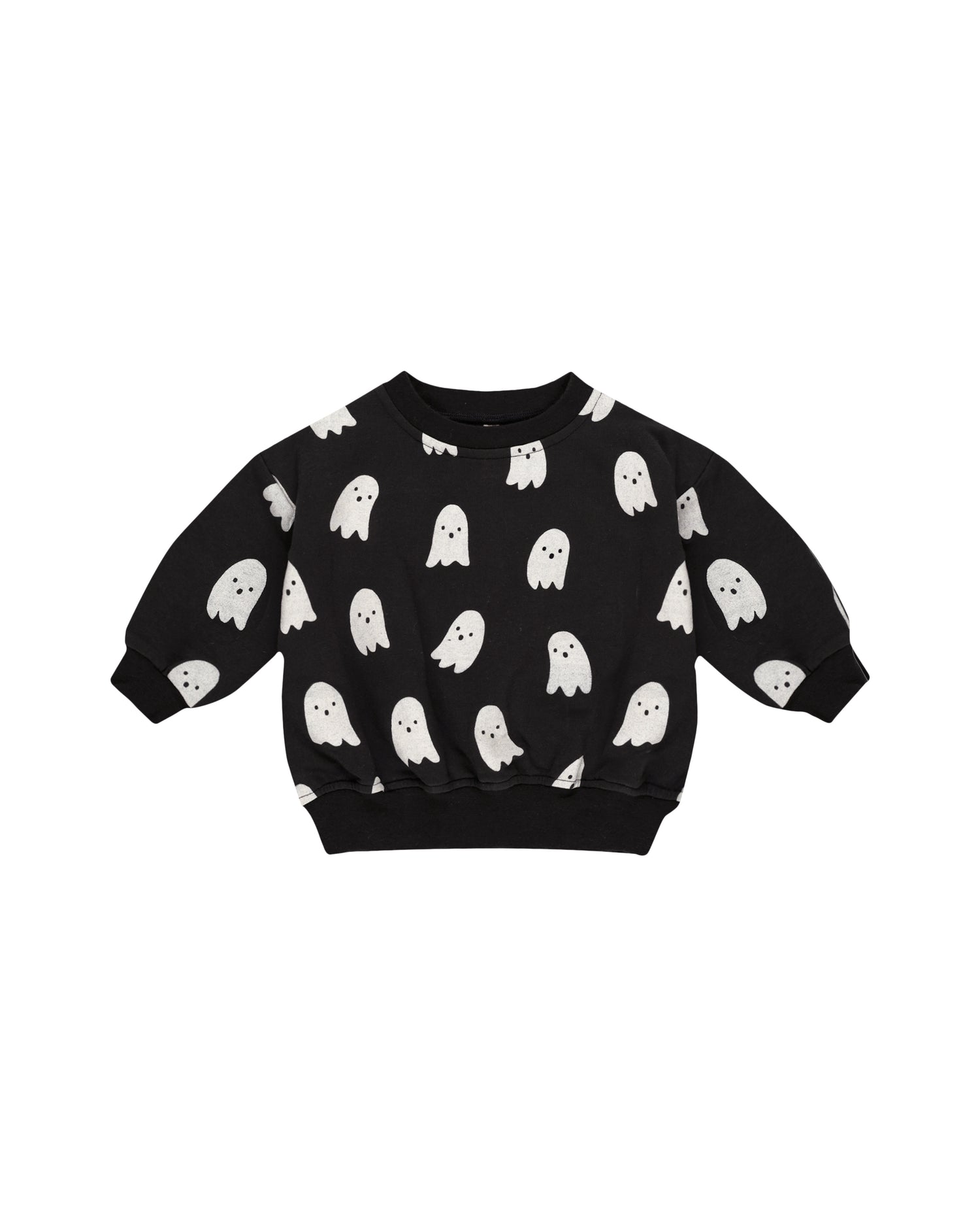 Quincy Mae Relaxed Fleece Sweatshirt - Ghosts