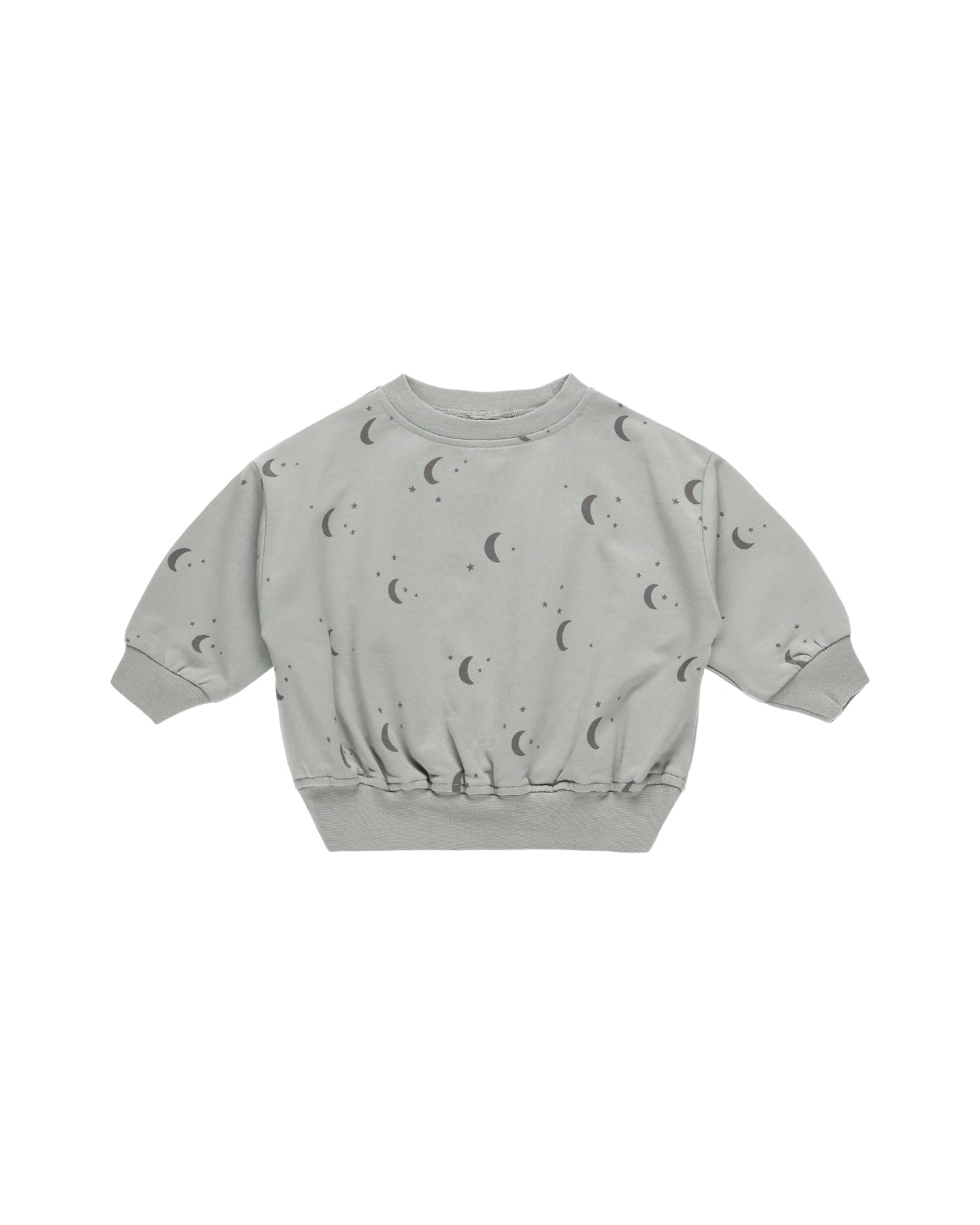 Quincy Mae Relaxed Sweatshirt - Moons