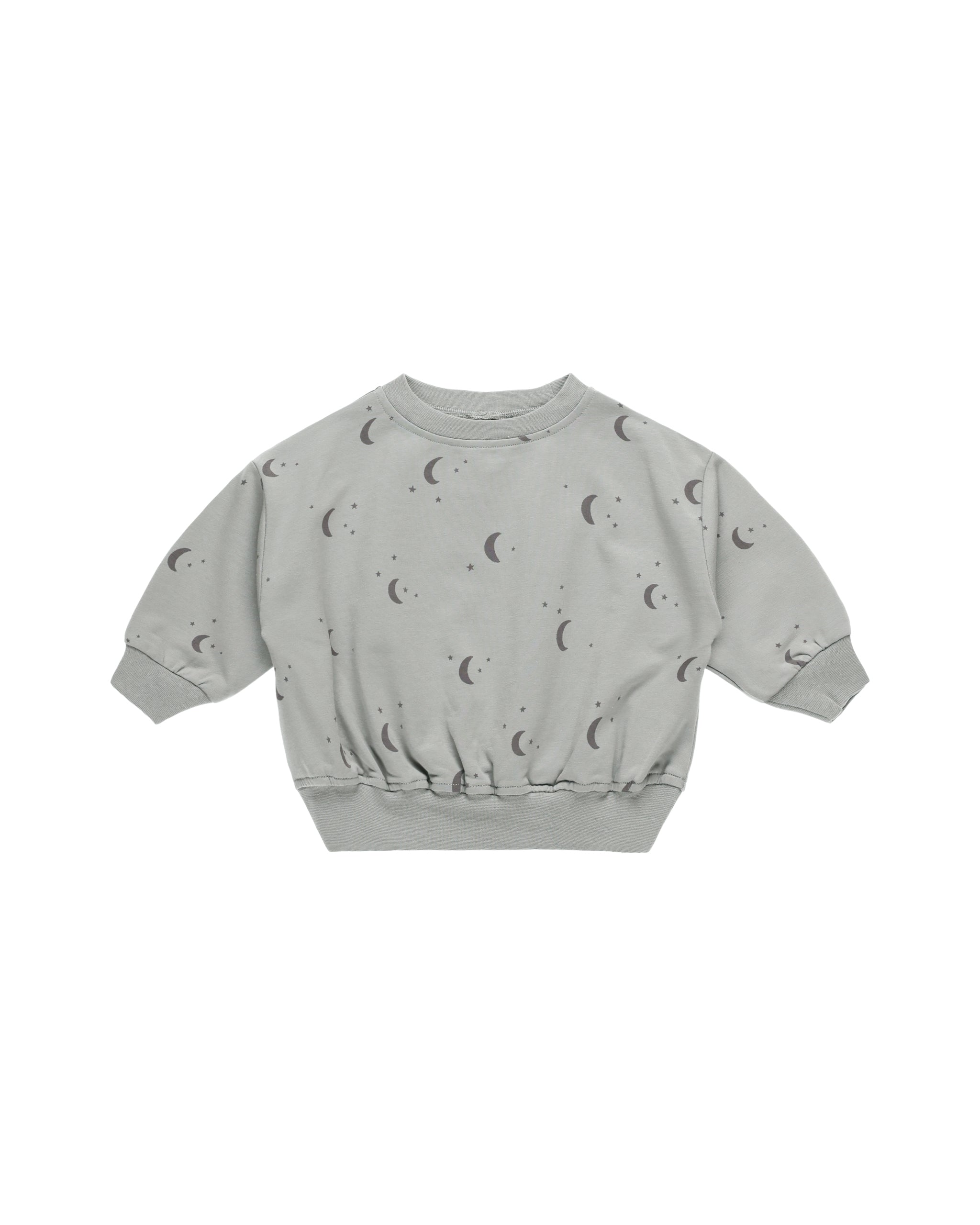 Quincy Mae Relaxed Sweatshirt - Moons