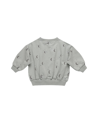 Quincy Mae Relaxed Sweatshirt - Moons