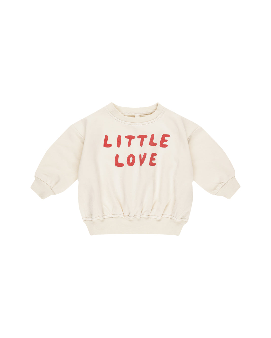 Quincy Mae Relaxed Fleece Sweatshirt - Little Love