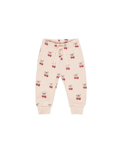 Quincy Mae Relaxed Fleece Sweatpant - Mon Amour