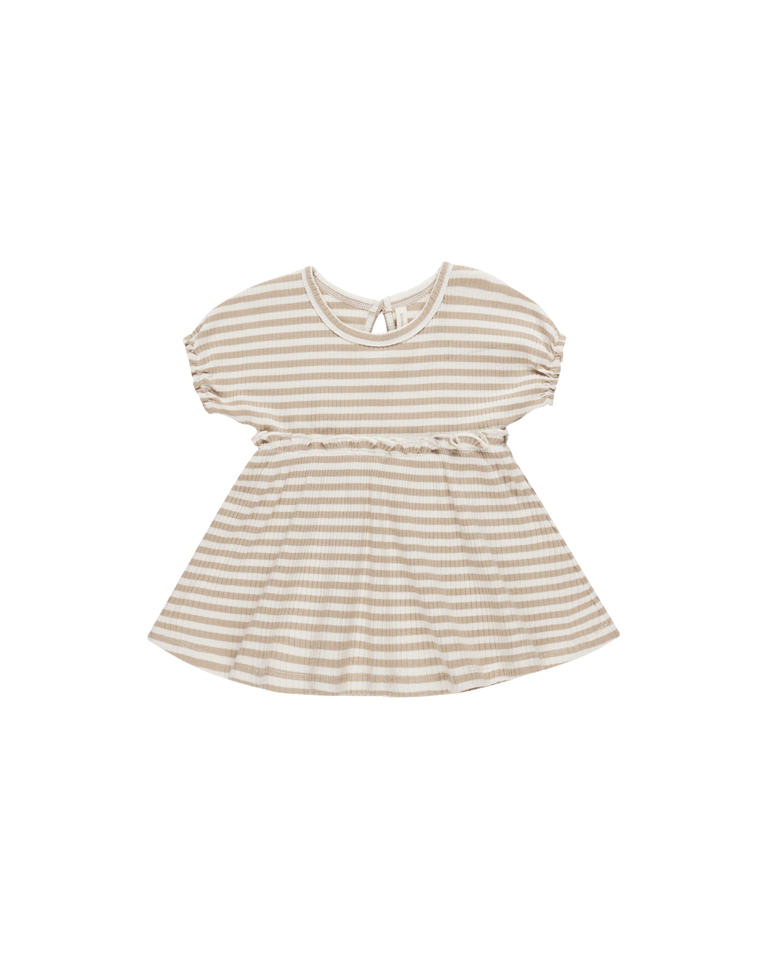 Quincy Mae Annie Dress - Latte Stripe