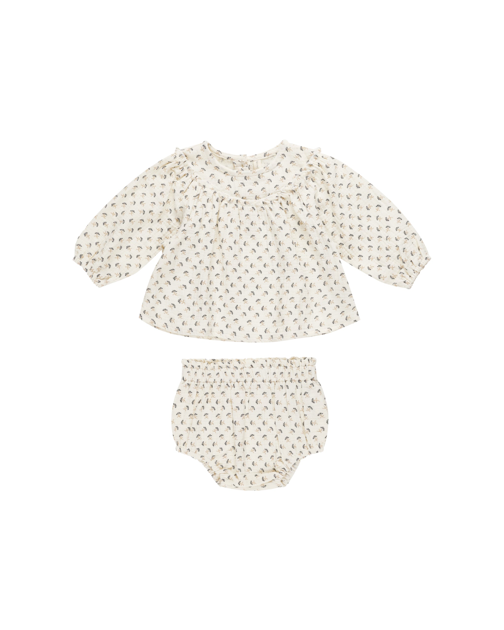 Quincy Mae Mia Top + Bloomer Set - French Flora