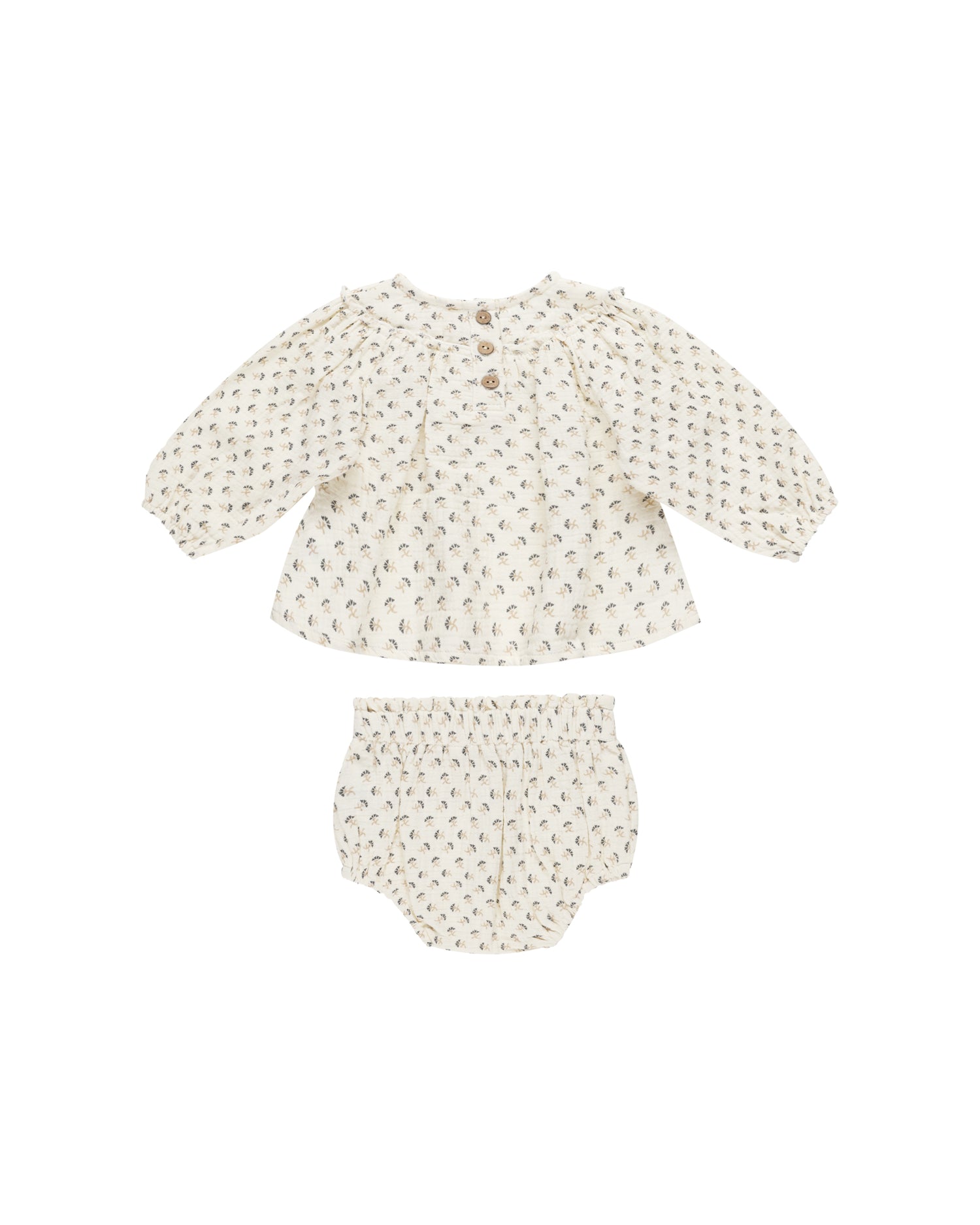 Quincy Mae Mia Top + Bloomer Set - French Flora