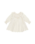 Quincy Mae Long Sleeve Isla Dress - Ivory