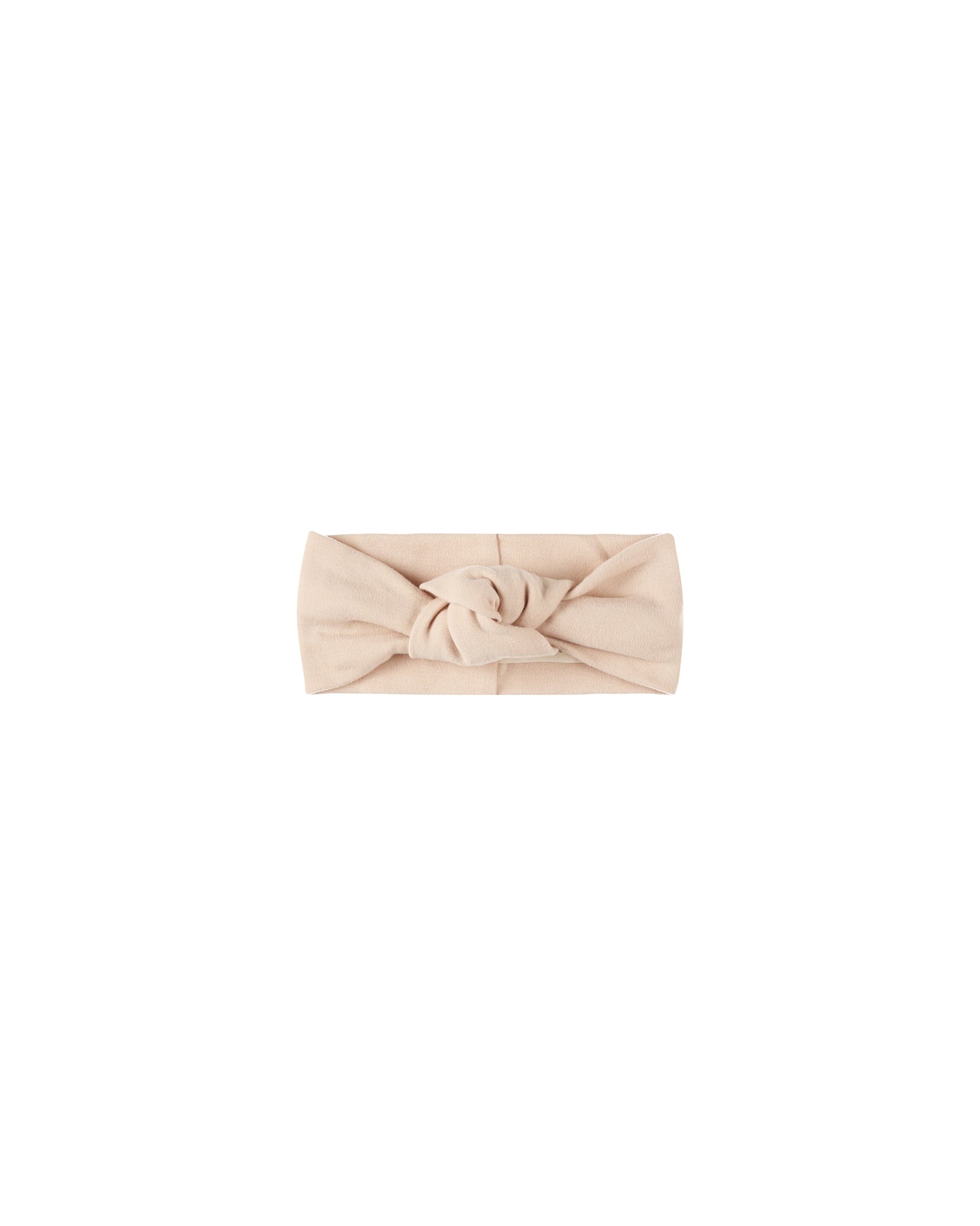 Quincy Mae Knotted Headband - Shell