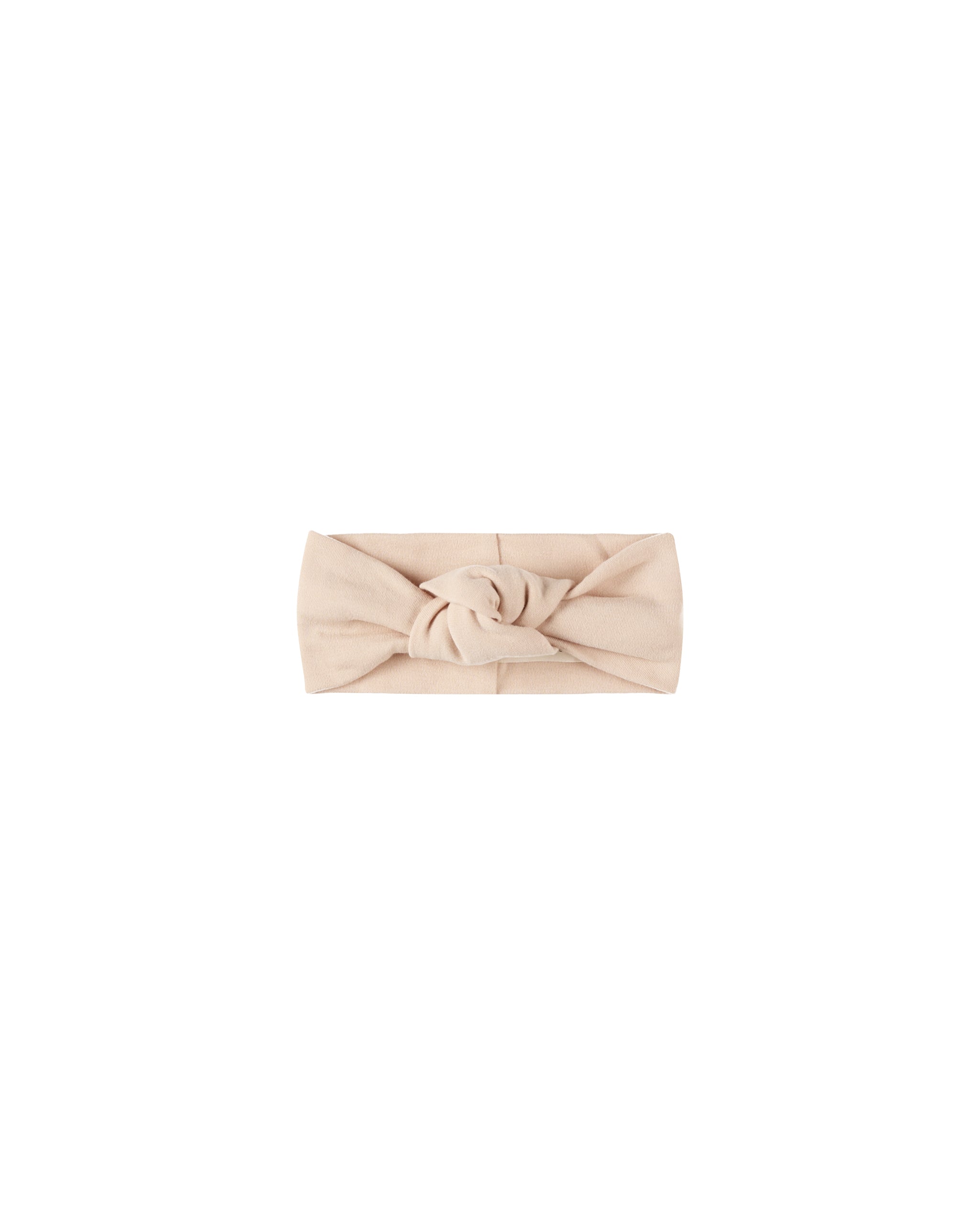 Quincy Mae Knotted Headband - Shell