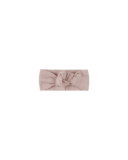 Quincy Mae Knotted Headband - Mauve