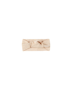 Quincy Mae Knotted Headband - Shell